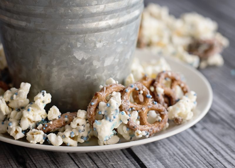 Holiday Popcorn Crunch- and Shifting our Holiday Focus