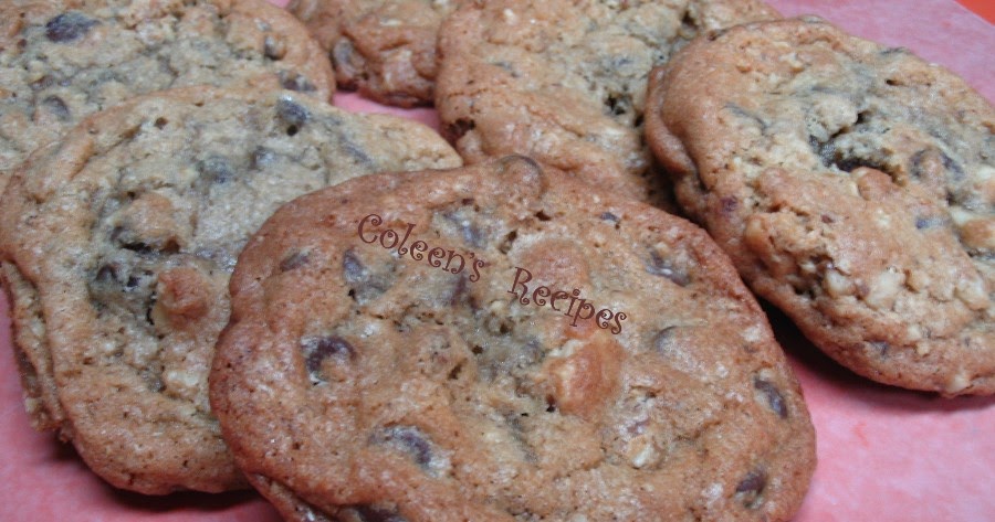 Coleen's Recipes: MONSTER CHOCOLATE CHIP COOKIES