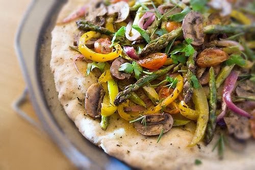 Gluten-Free Flatbread with Roasted Vegetables