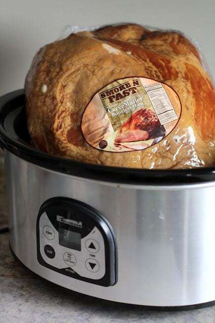 Crockpot Holiday Ham helps you serve a delicious and flavorful meal without having to spend all day preparing it! It is so quick and easy!