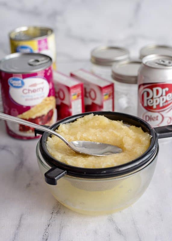 Making Dr Pepper Congealed Salad