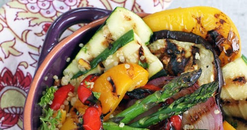 Quinoa Salad with Grilled Vegetables