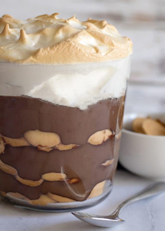 Chocolate Nilla Wafer Pudding