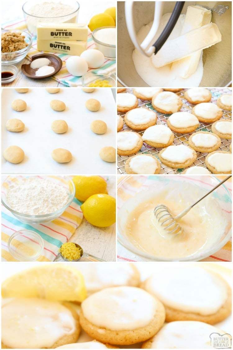How to make lemon butter cookies 