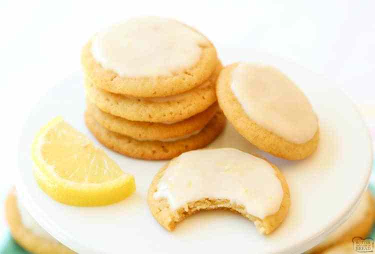 LEMON BUTTER COOKIES - Butter with a Side of Bread