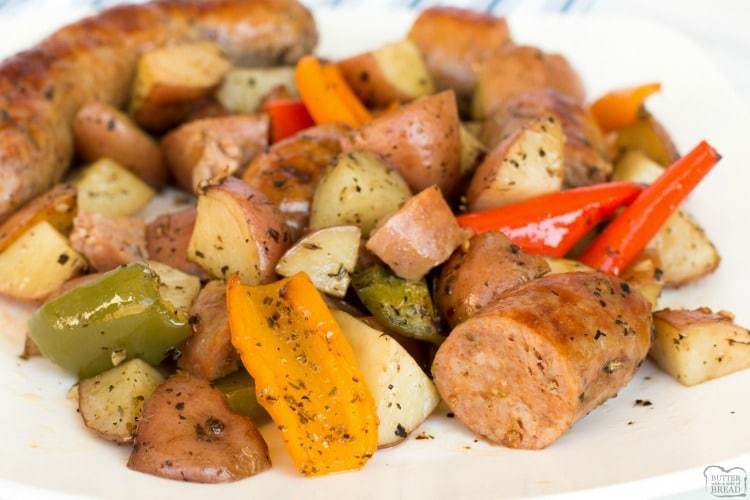 Sausage and peppers recipe