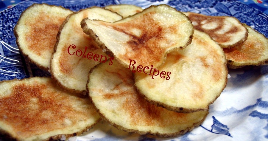 Coleen's Recipes: MICROWAVE POTATO CHIPS