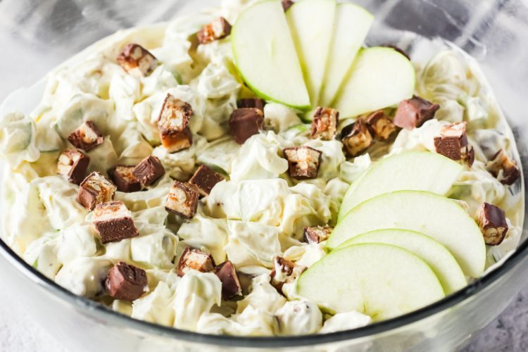 SNICKERS APPLE SALAD - Butter with a Side of Bread