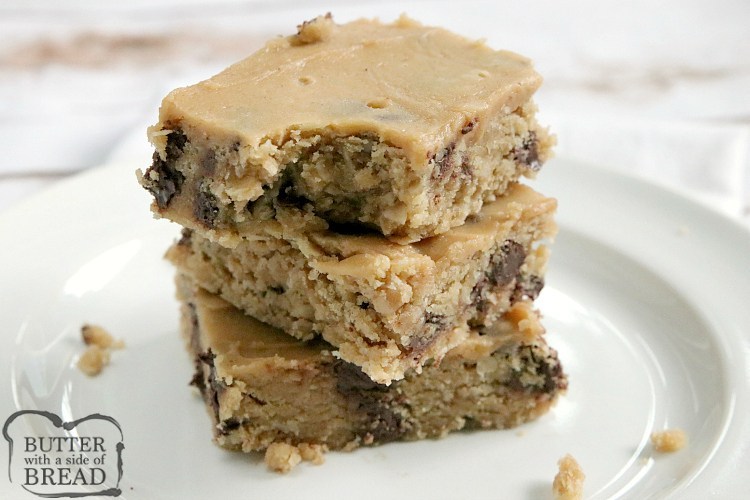 CHOCOLATE CHIP PEANUT BUTTER BROWNIES