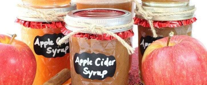 APPLE CIDER SYRUP RECIPE - Butter with a Side of Bread