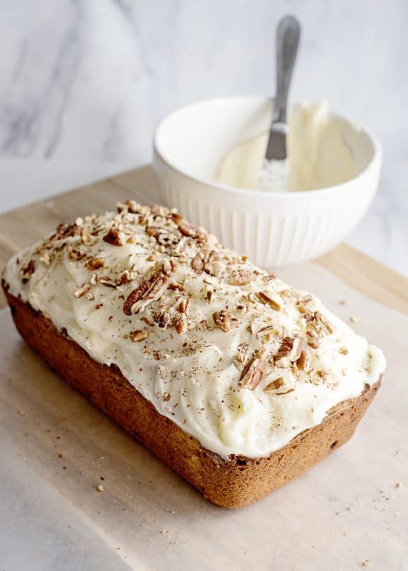 Showstopper Carrot Cake Loaf
