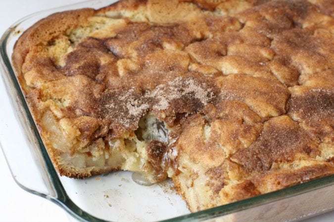 Snickerdoodle Apple Cobbler - Butter With A Side of Bread