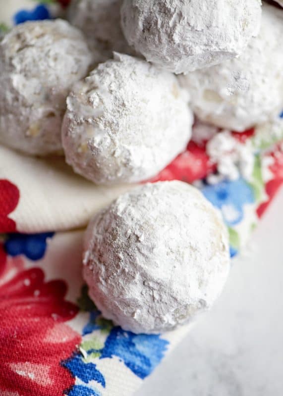 Snowball (Pecan Nougat) Cookies
