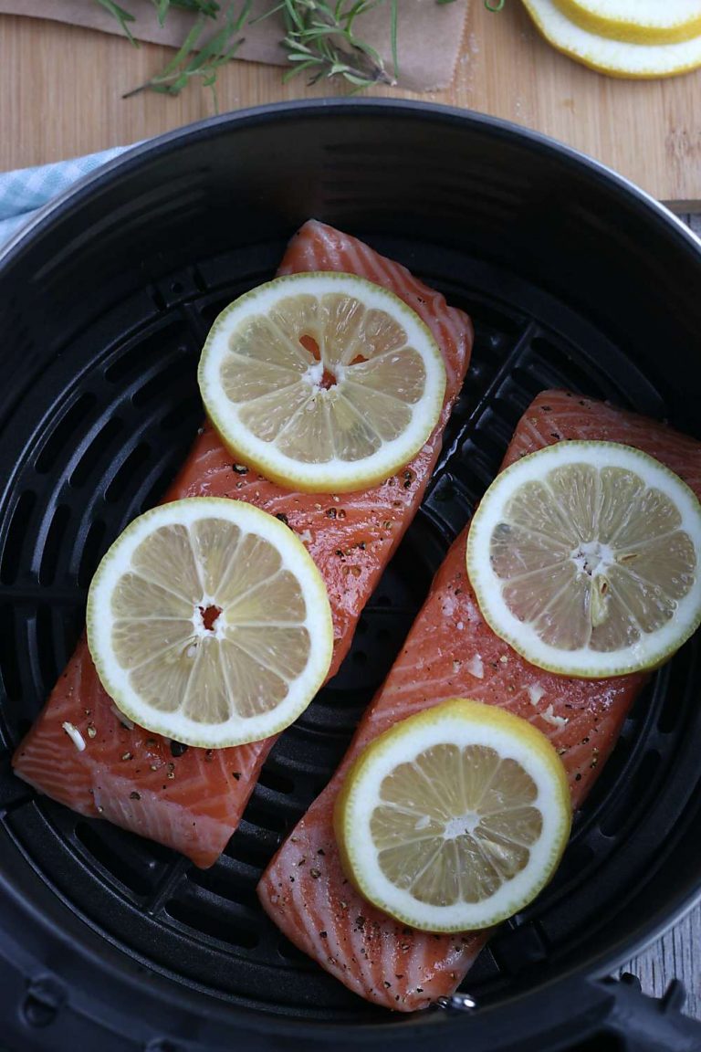 Perfect Air Fryer Salmon (Low Carb, Gluten Free, Whole 30) 2