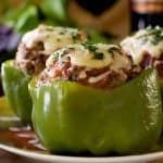 Slimming World Big Mac Stuffed Peppers In The Slow Cooker