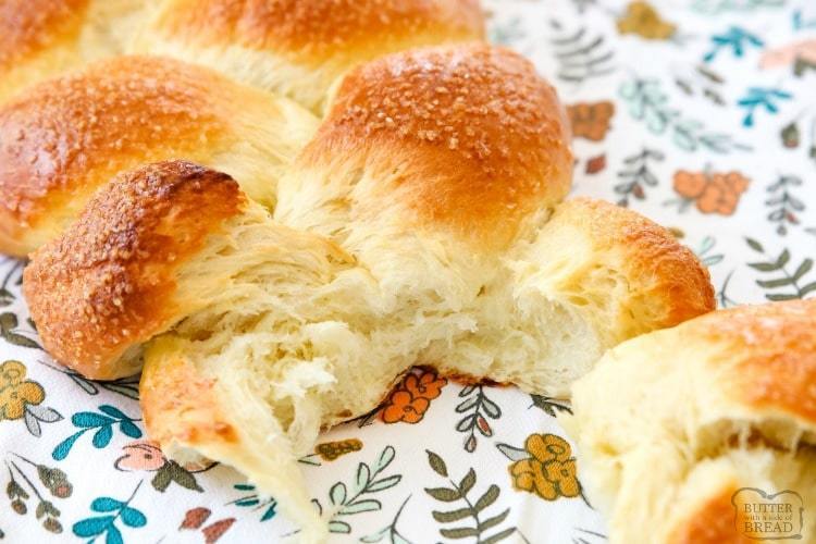 Braided Sweet Bread recipe
