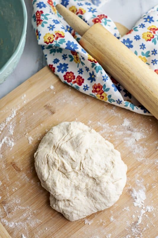 Dough For 3 Ingredient Tortillas - Super Easy! (Unleavened Bread)