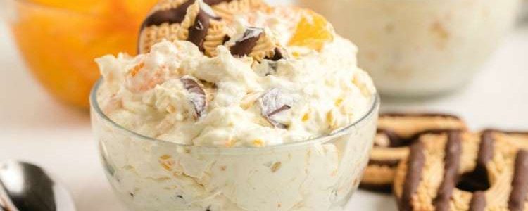 HOLIDAY COOKIE SALAD - Butter with a Side of Bread