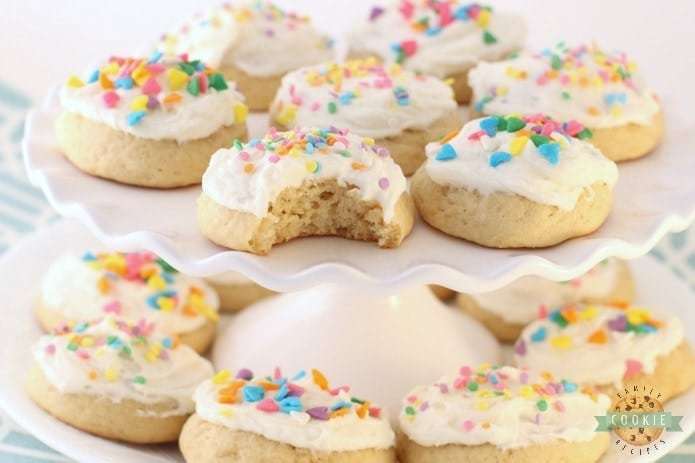 Soft Buttermilk Sugar Cookies are classic sugar cookies with the addition of buttermilk for an extra soft, pillowy texture. It's a family favorite frosted sugar cookie recipe that you've got to try! 