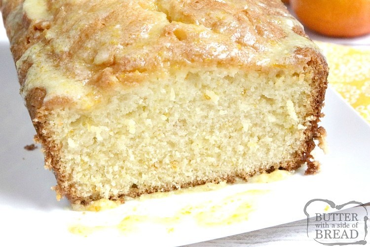 Orange Juice Bread is a delicious quick bread recipe made with orange juice! This delicious bread is easy to make and has the most amazing orange flavor, especially with the simple orange glaze on top.