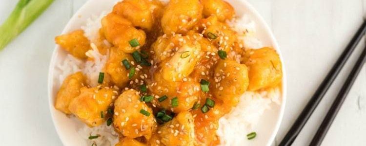 ORANGE CHICKEN RECIPE - Butter with a Side of Bread