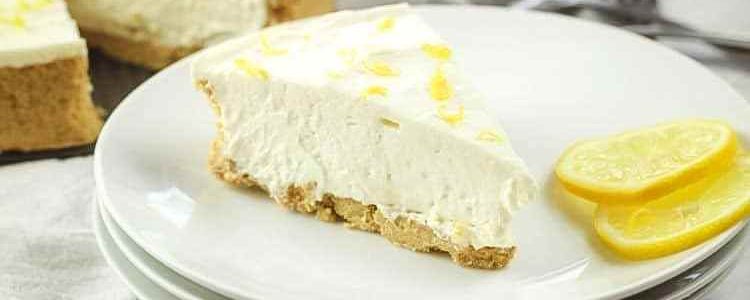 NO-BAKE LEMON CHEESECAKE - Butter with a Side of Bread