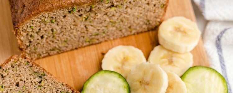 ZUCCHINI BANANA BREAD - Butter with a Side of Bread
