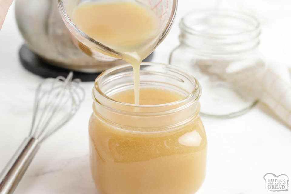 Homemade Vanilla Butter Syrup