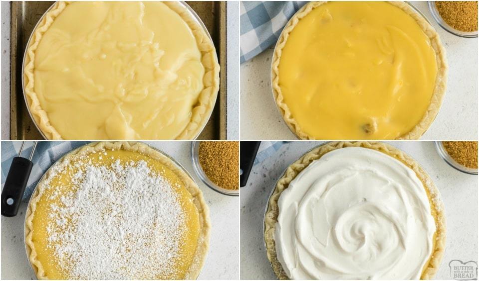 How to make Homemade Banana Cream Pie recipe
