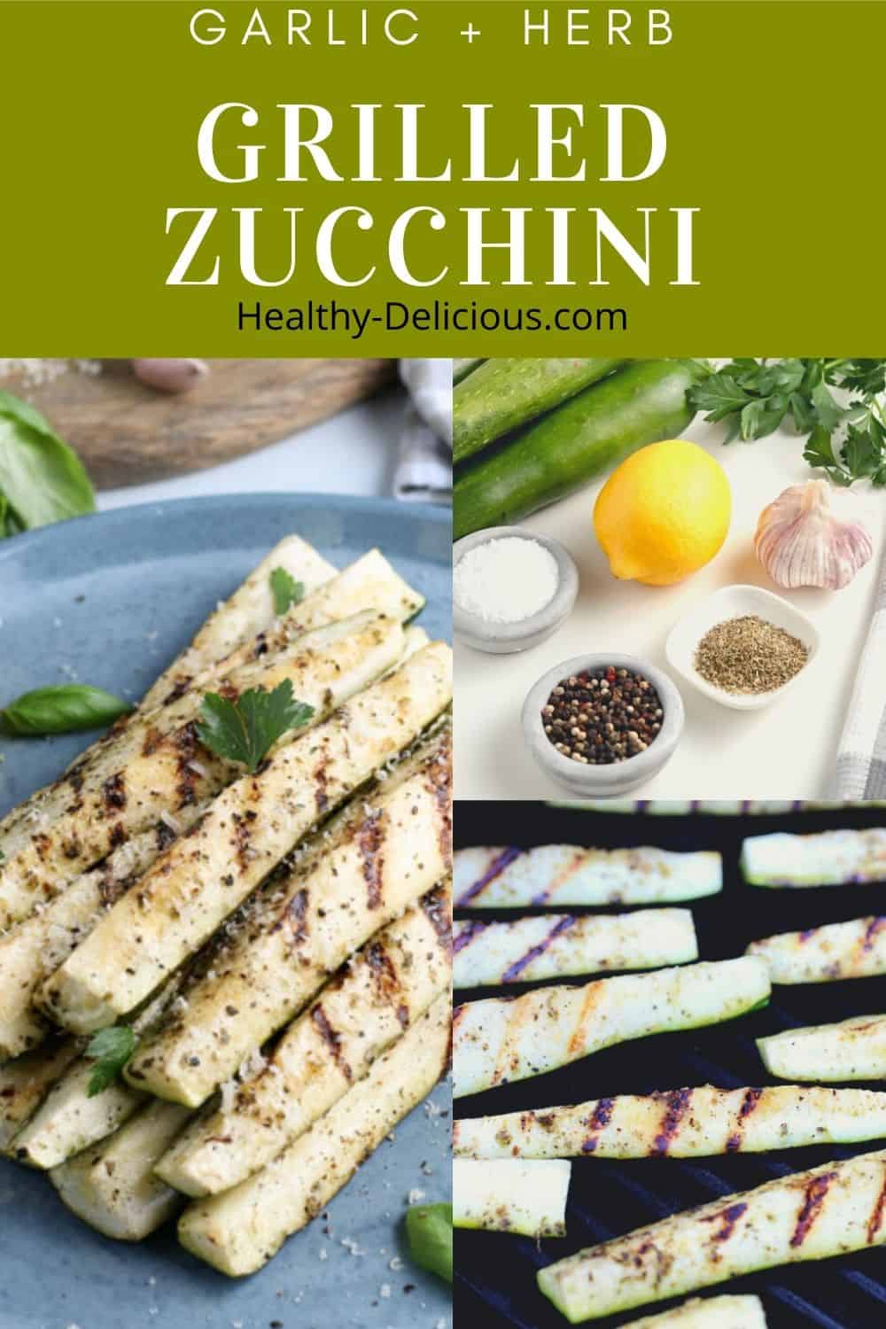 Zucchini makes an appearance on our table at least once a week this time of year. I love the texture that grilled zucchini has and its neutral flavor means it goes well with everything from chicken to burgers. This is my favorite recipe - plus tips for success! #grilling #vegetables #zucchini #lowcarb #keto via @HealthyDelish