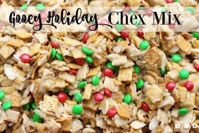 Gooey Holiday Chex Mix - Butter With A Side of Bread