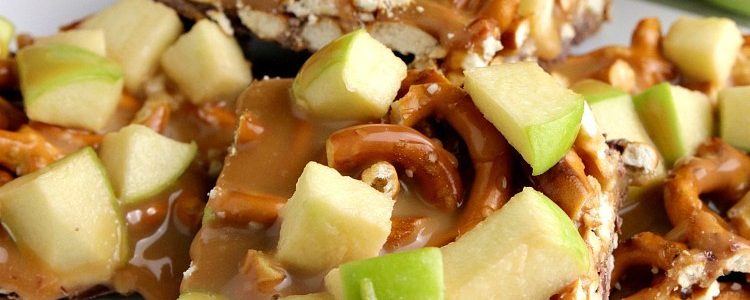 CARAMEL APPLE BARK - Butter with a Side of Bread