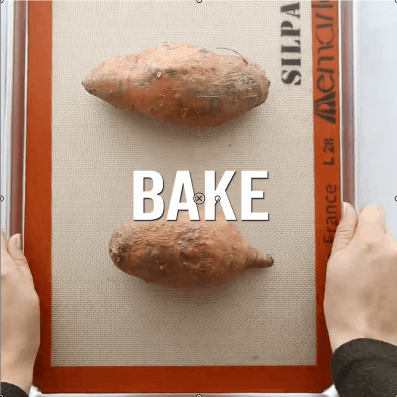 bake sweet potatoes