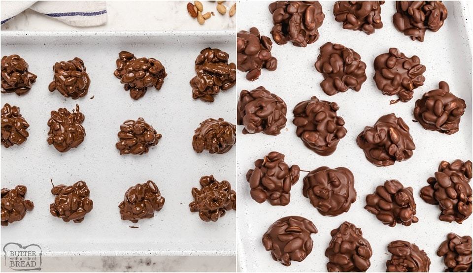 how to make Easy Chocolate Nut Clusters