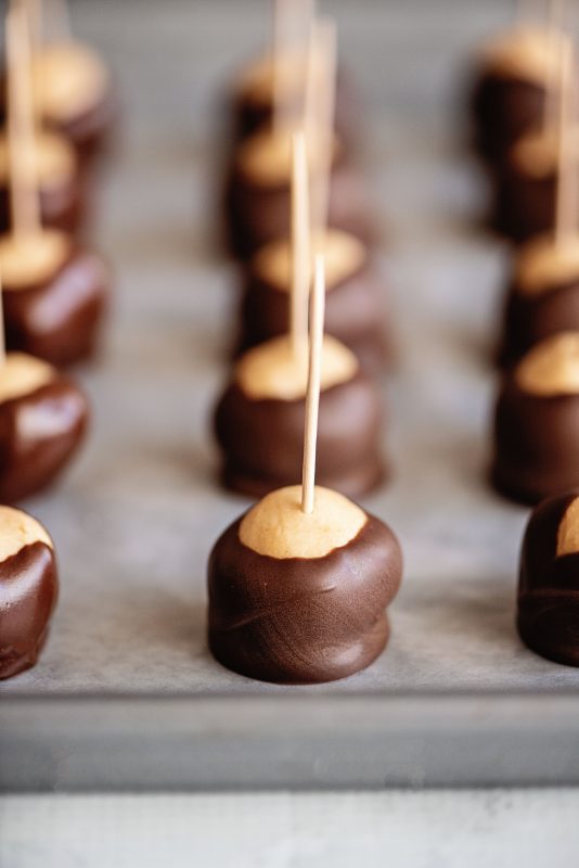 chocolate peanut butter balls