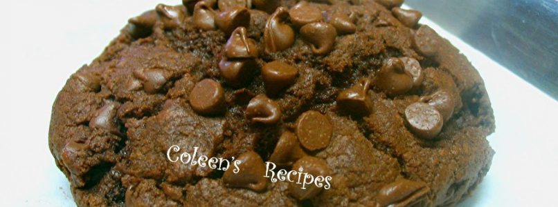 Coleen's Recipes: JUMBO CHOCOLATE - CHOCOLATE CHIP COOKIES