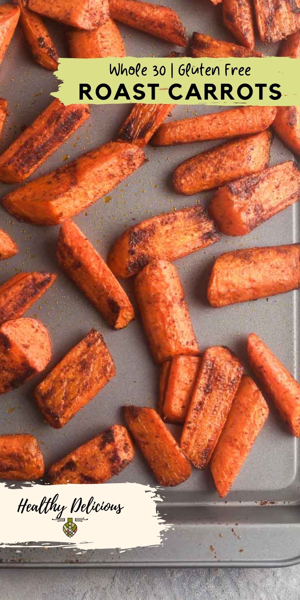 Simply the BEST roast carrots recipe. These tender and flavorful carrots are perfectly seasoned with an earthy mixture of Moroccan spices. Make them in the oven or the air fryer for a quick and easy side dish. Who said veggies have to be boring? via @HealthyDelish