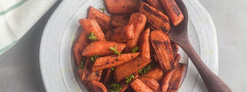 Moroccan-Spiced Roast Carrots - Healthy Delicious