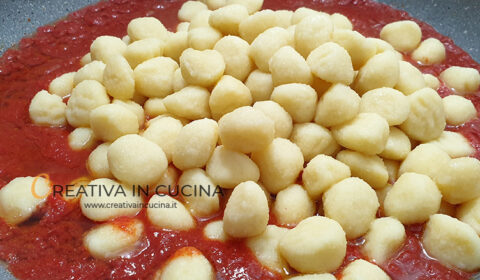 Gnocchi alla sorrentina recipe from Creativa in the kitchen