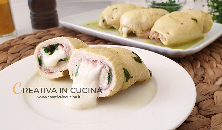 Soft and tasty chicken rolls recipe from Creativa in the kitchen