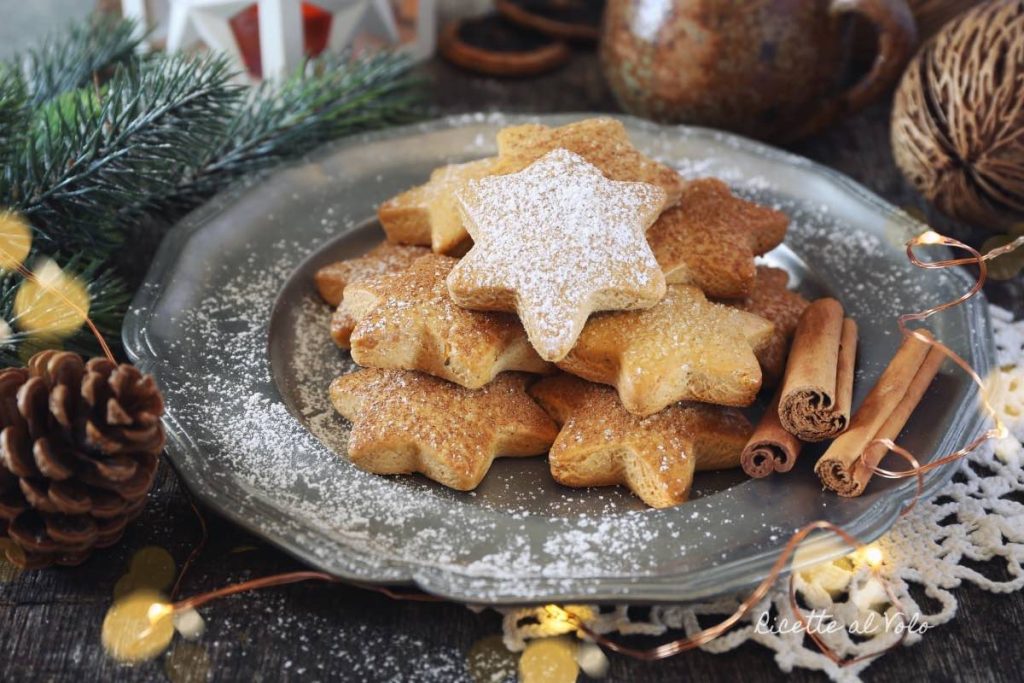 Cinnamon Christmas cookies without butter