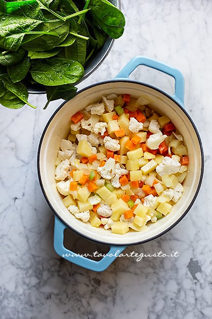 cook the vegetable puree - Recipe by Tavolartegusto