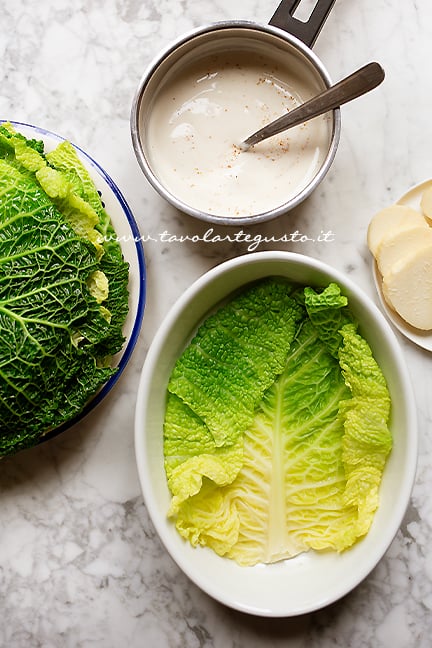 how to make cabbage parmigiana - Recipe by Tavolartegusto