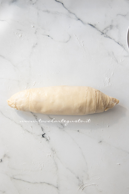 very long roll dough curly puff pastry - Recipe by Tavolartegusto