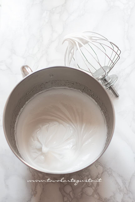 Italian meringue to make chiboust cream