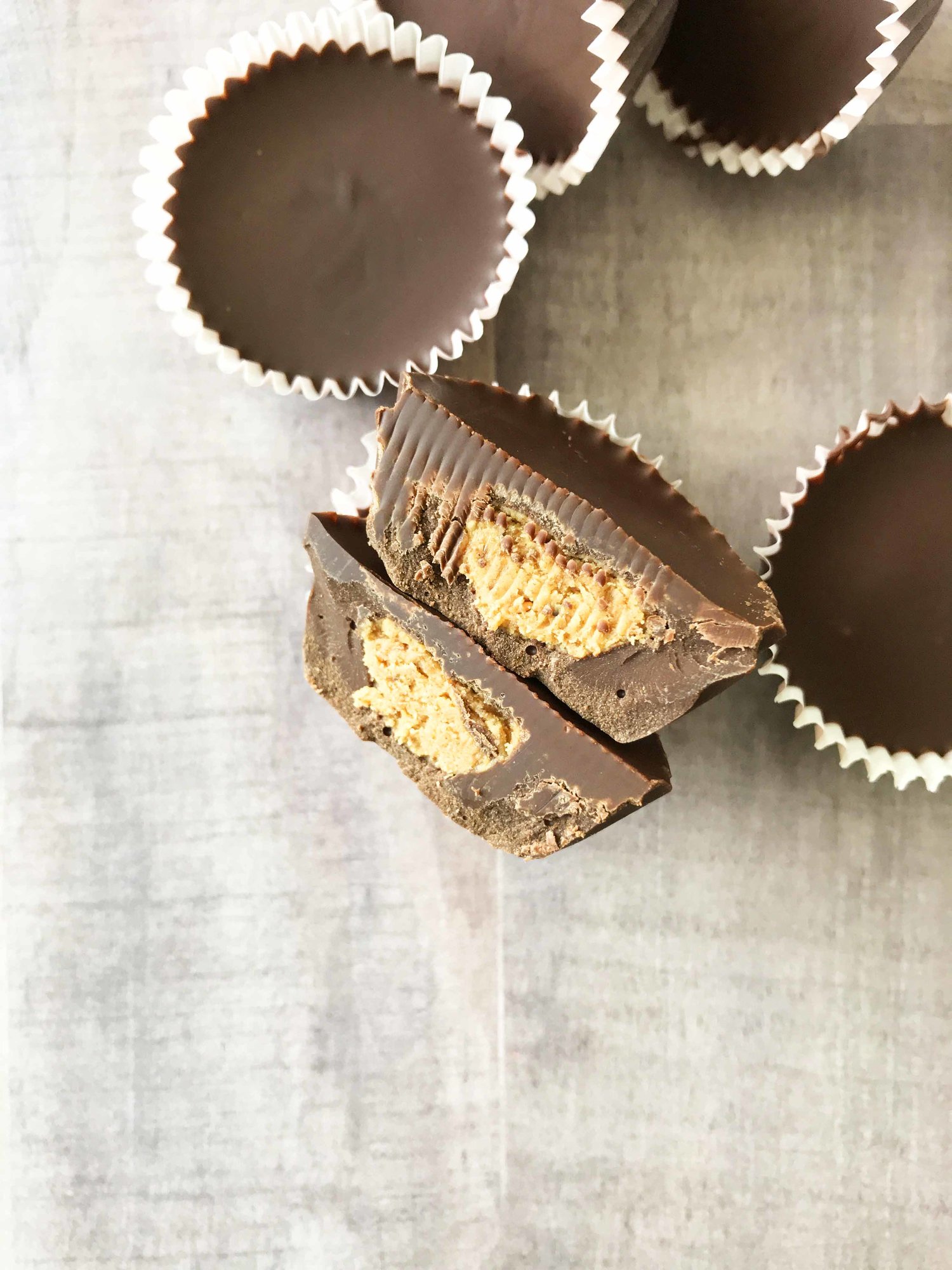 3 Ingredient Peanut Butter Cups — The Skinny Fork