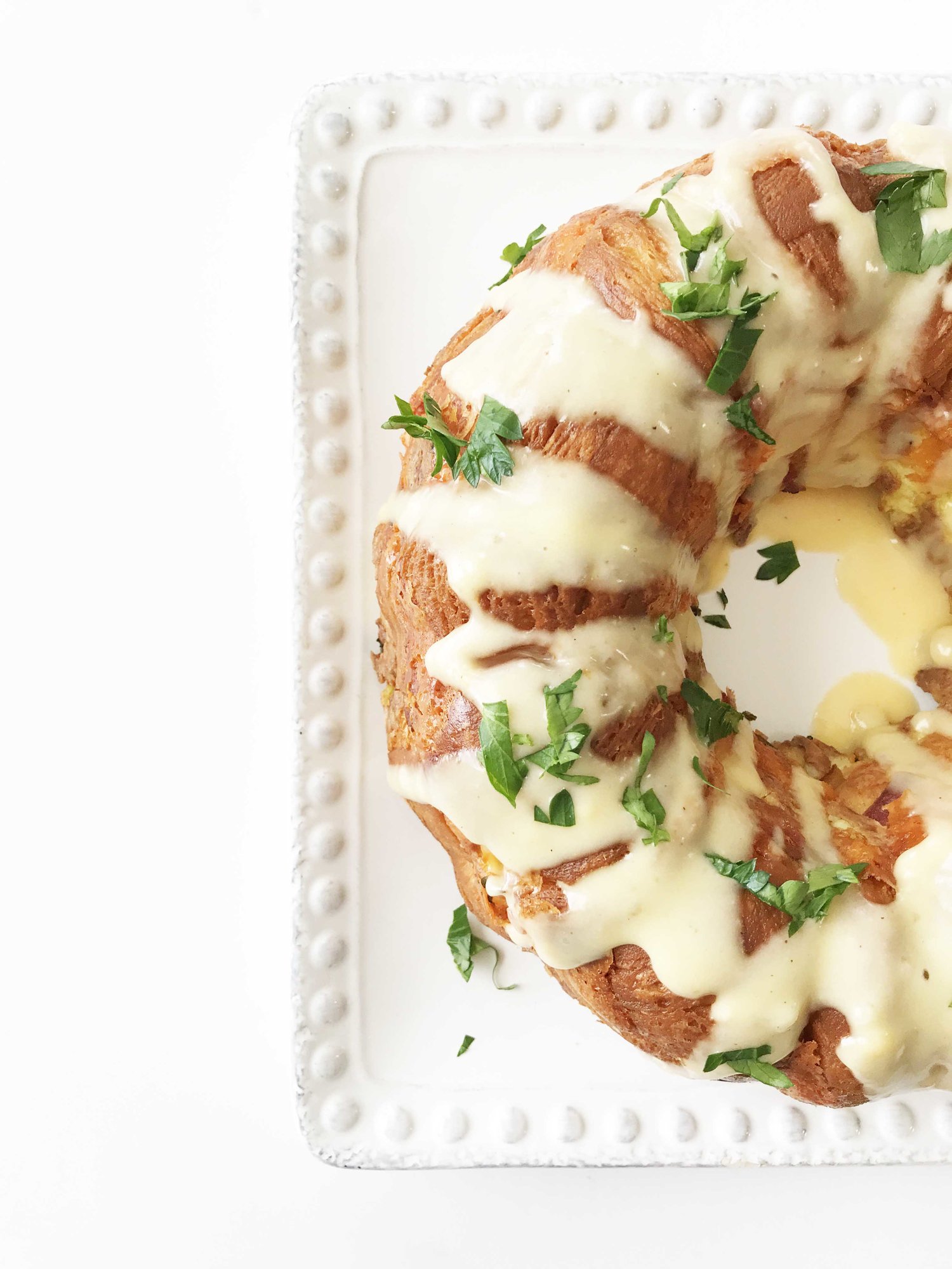 Bacon, Egg & Cheese Breakfast Monkey Bread — The Skinny Fork