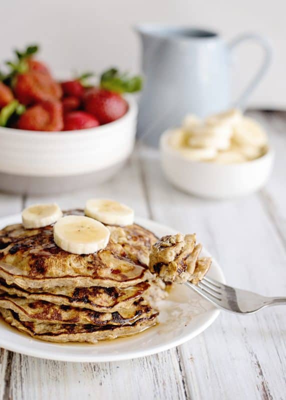 Banana Pancakes - Healthy, Quick, Simple, Delicious!