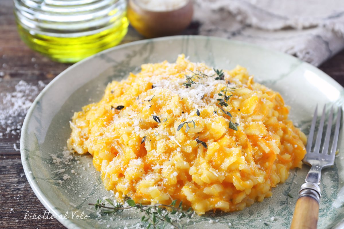 Carrot-and-parmesan risotto