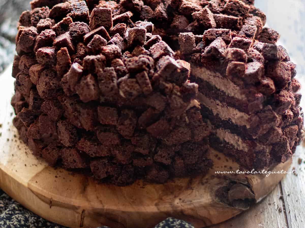 chocolate mimosa cake - Recipe by Tavolartegusto